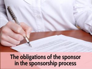 Sponsor obligations